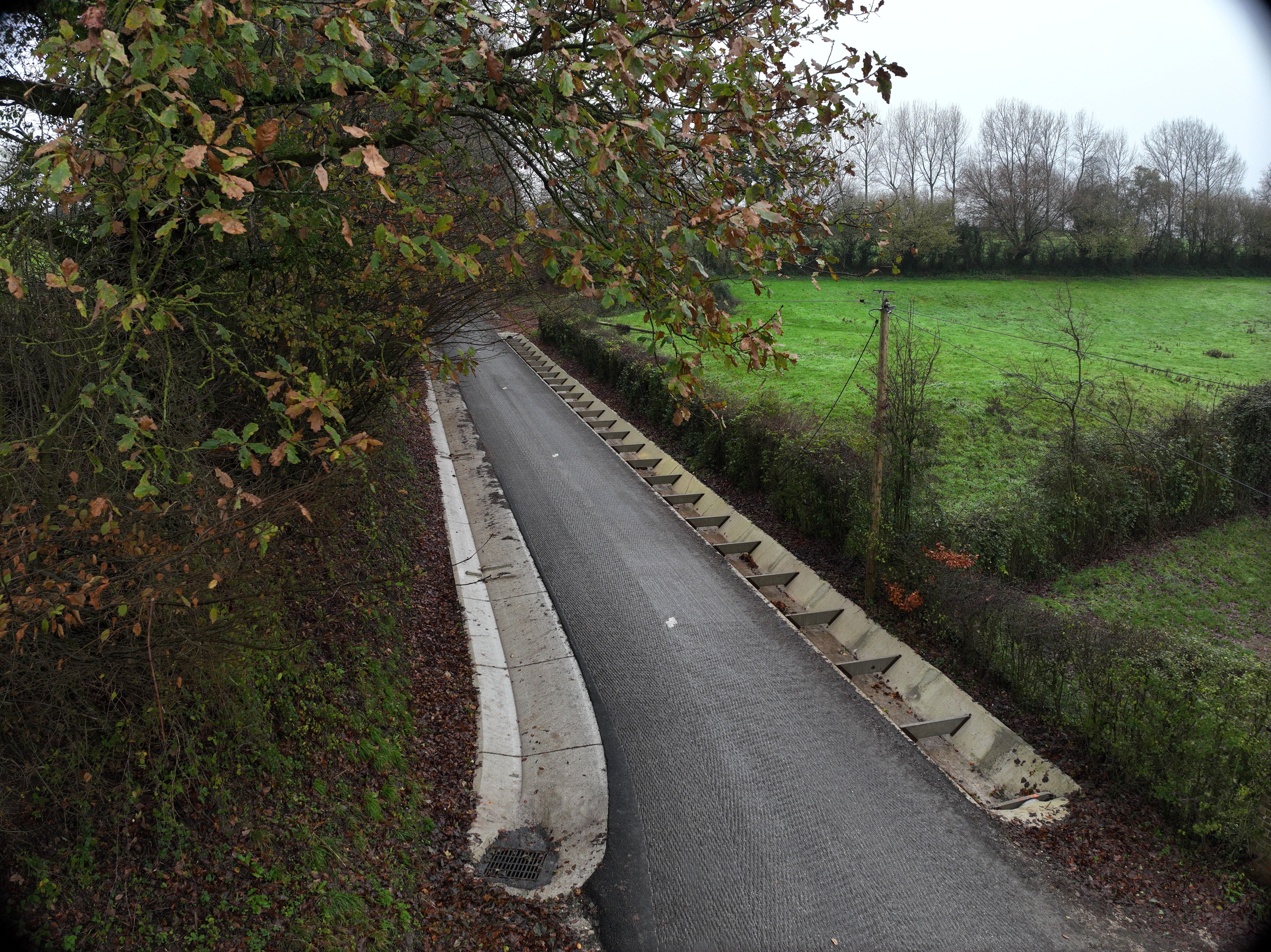 Travaux de renforcement et gestion hydraulique des accotements - Image 4