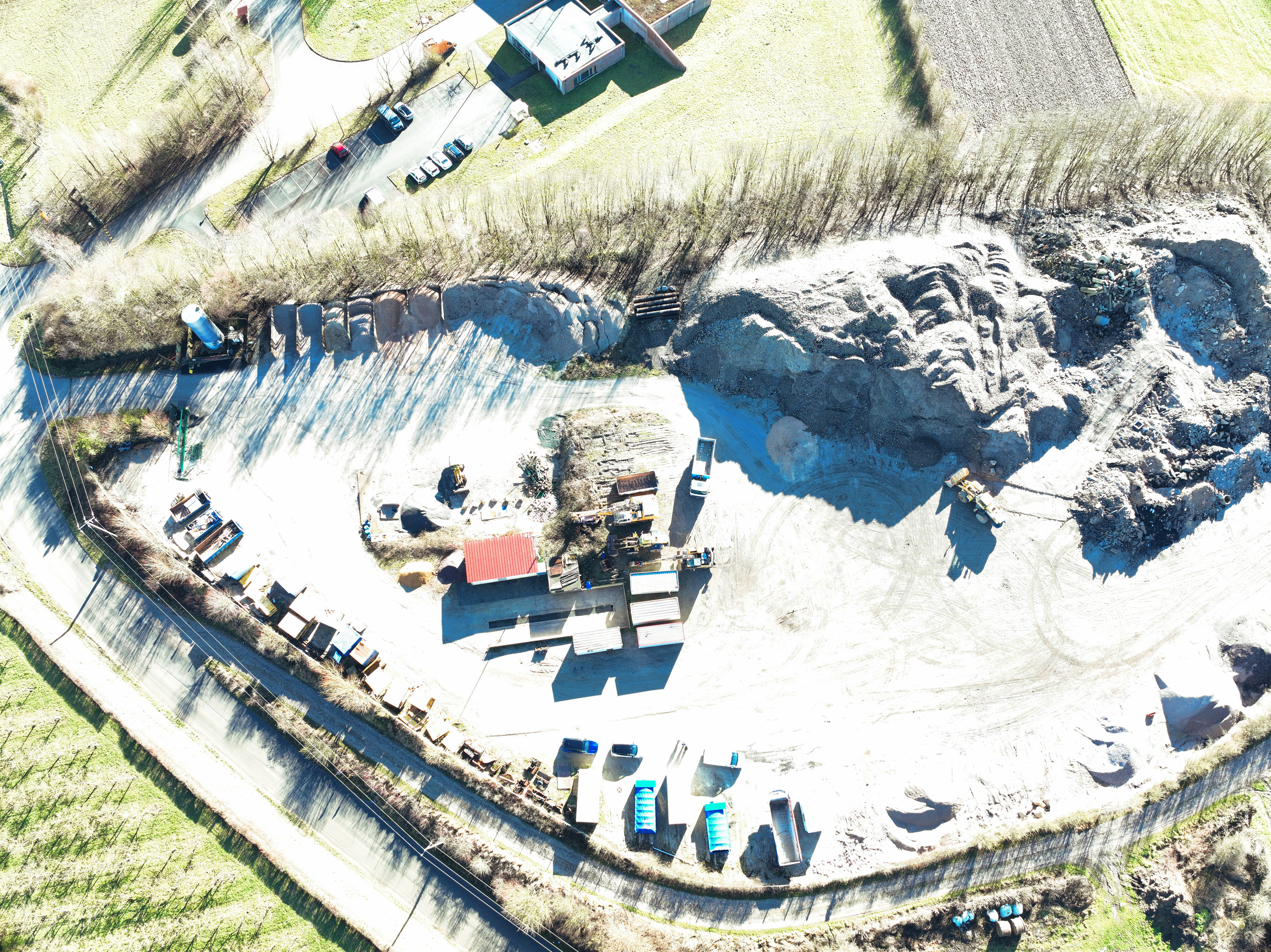 Relevé volumétrique par drone d’une carrière en exploitation - Image 3